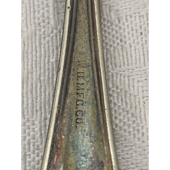 Childs Size Spoon and Fork Antique Elizabeth Silverplate 1918 Wm A. Rogers Mfg. - Picture 3 of 6